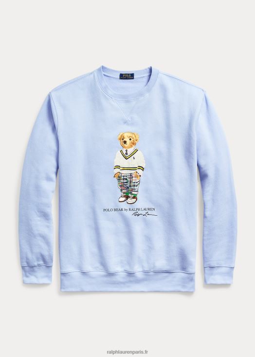 sweat polaire ours polo 46T60T1605 Hommes Ralph Lauren ours bleu austin