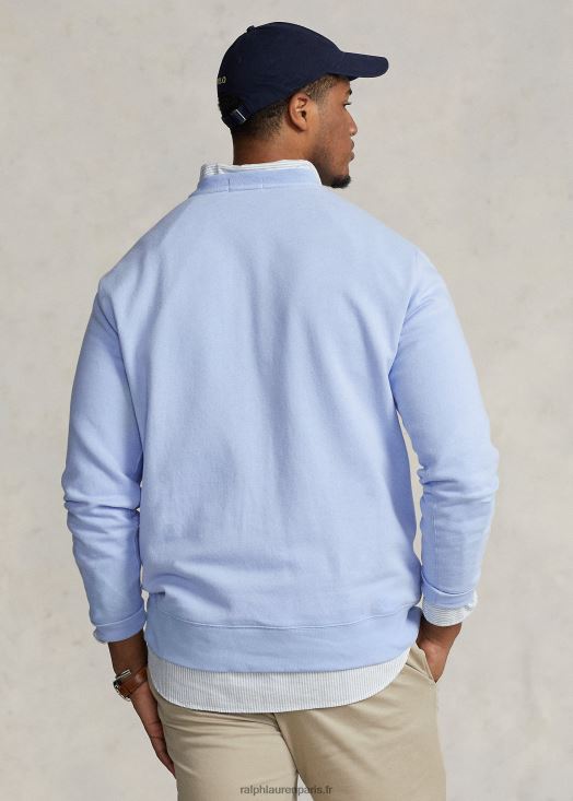 sweat polaire ours polo 46T60T1605 Hommes Ralph Lauren ours bleu austin