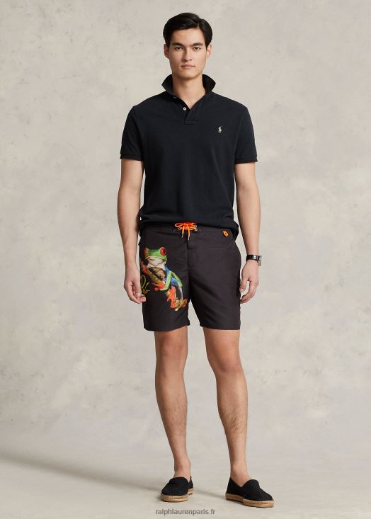 Maillot de bain 7,25 pouces à imprimé palmiers 46T60T919 Hommes Ralph Lauren belvédère de la cime des arbres