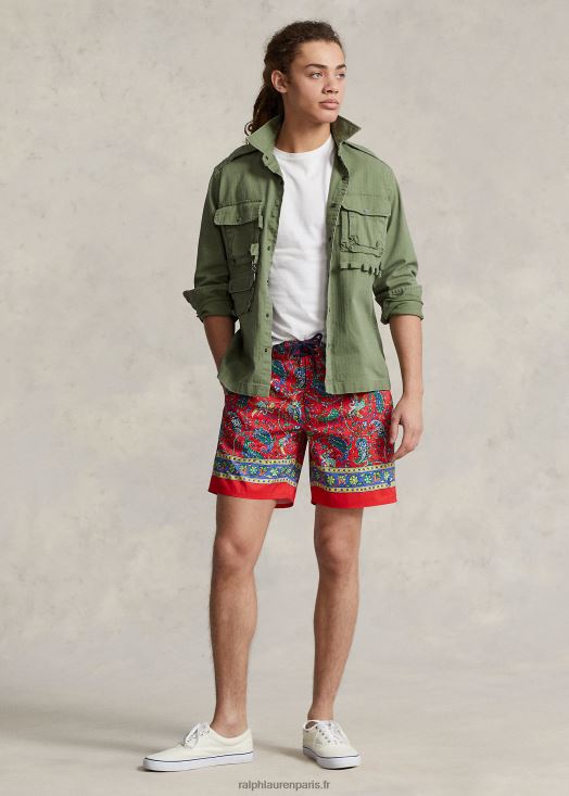 Maillot de bain Palm Island 7,25 pouces 46T60T784 Hommes Ralph Lauren
