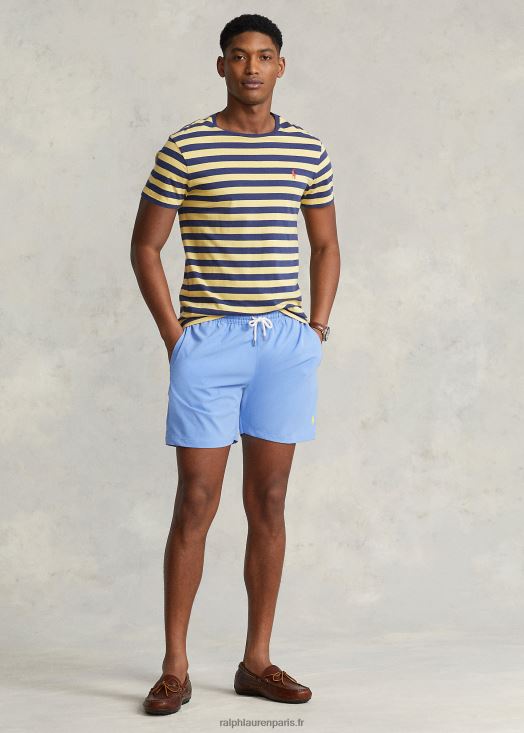 Maillot de bain classique voyageur 5,75 pouces 46T60T292 Hommes Ralph Lauren bleu de l'île du port - Cliquez sur l'image pour la fermer