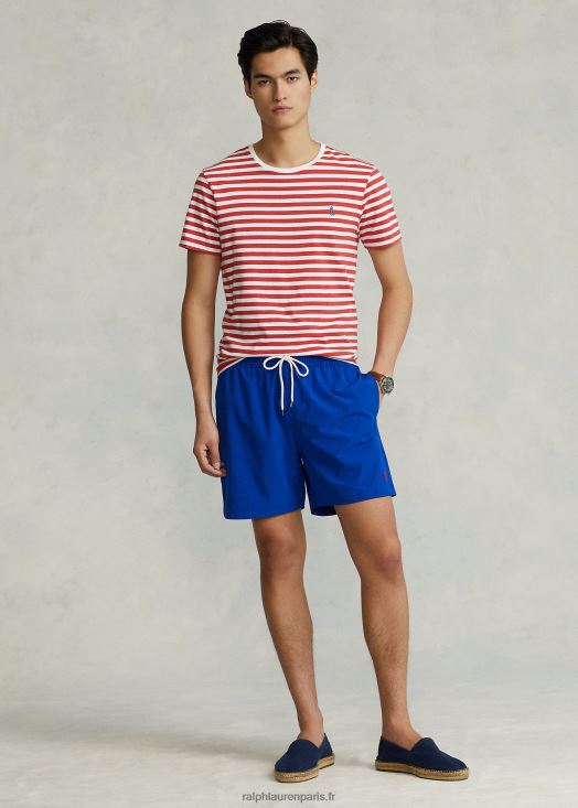 Maillot de bain classique voyageur 5,75 pouces 46T60T293 Hommes Ralph Lauren royal de rugby