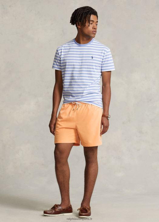Maillot de bain classique voyageur 5,75 pouces 46T60T298 Hommes Ralph Lauren orange clair