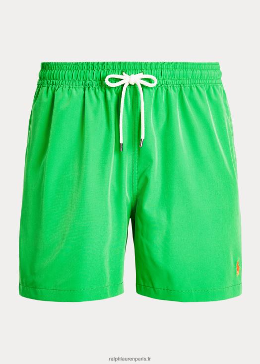 Maillot de bain classique voyageur 5,75 pouces 46T60T301 Hommes Ralph Lauren vert