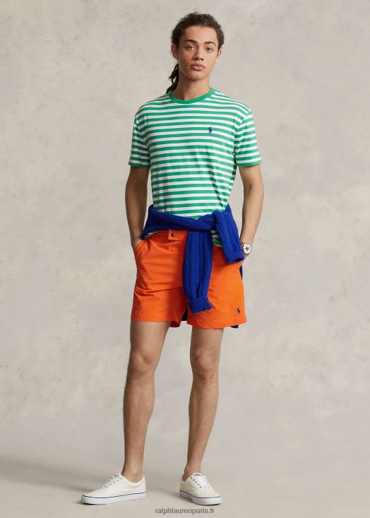 Maillot de bain monaco 5,75 pouces 46T60T967 Hommes Ralph Lauren voile orange