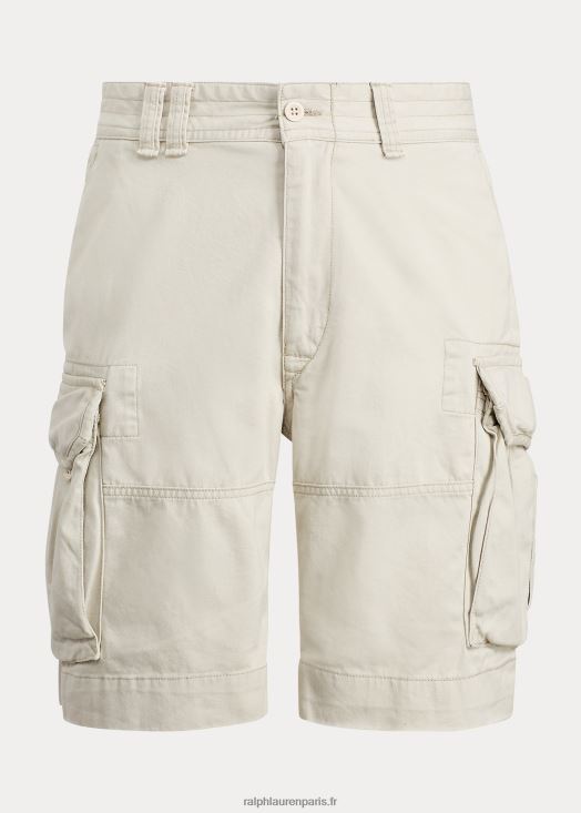 Short cargo en sergé coupe classique de 10,5 pouces 46T60T252 Hommes Ralph Lauren calcul
