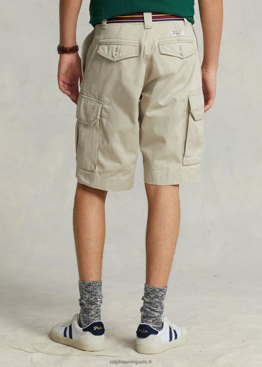 Short cargo en sergé coupe classique de 10,5 pouces 46T60T252 Hommes Ralph Lauren calcul