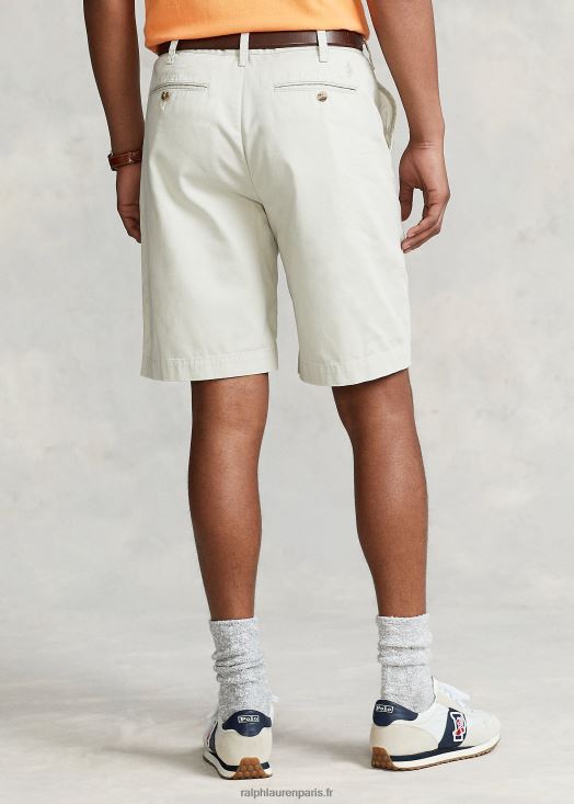 Short chino 10 pouces coupe décontractée 46T60T288 Hommes Ralph Lauren pierre classique