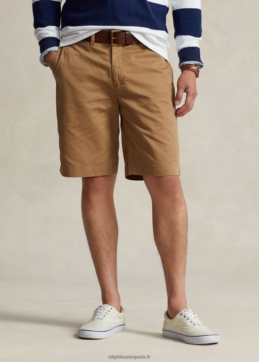 Short chino 10 pouces coupe décontractée 46T60T290 Hommes Ralph Lauren surf de sable