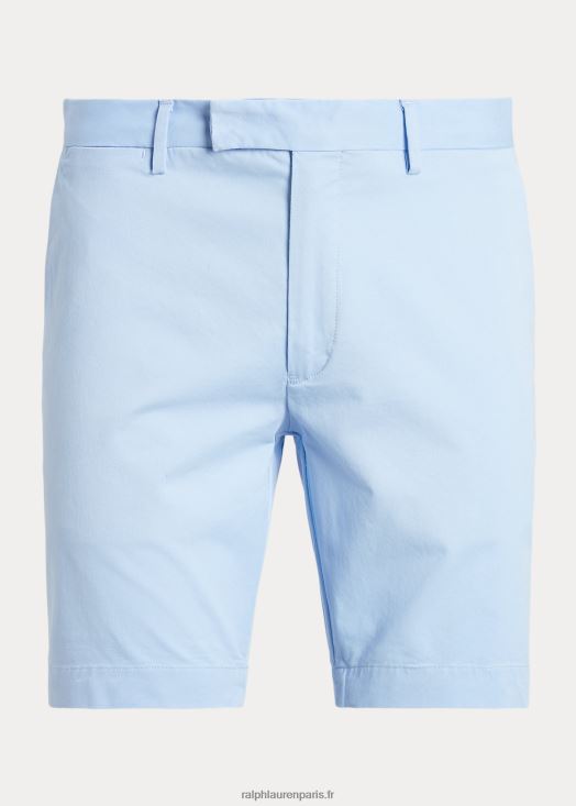 Short chino stretch coupe slim 9 pouces 46T60T536 Hommes Ralph Lauren bureau bleu