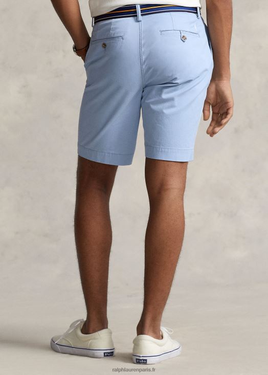 Short chino stretch de 9 pouces coupe classique 46T60T497 Hommes Ralph Lauren bleu immobilier