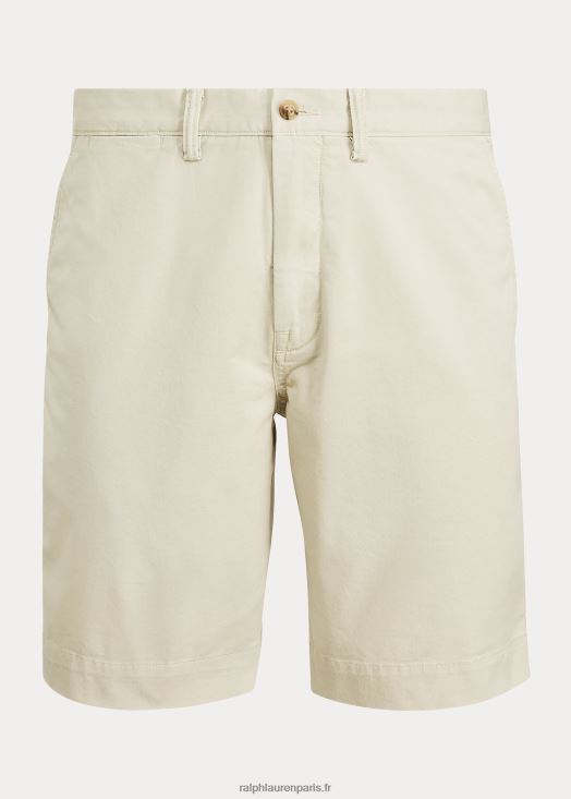 Short chino stretch de 9 pouces coupe classique 46T60T8534 Hommes Ralph Lauren pierre classique
