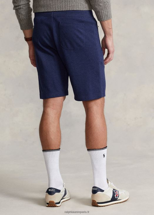 Short en jersey de luxe de 8,5 pouces 46T60T619 Hommes Ralph Lauren bruyère marine printanière