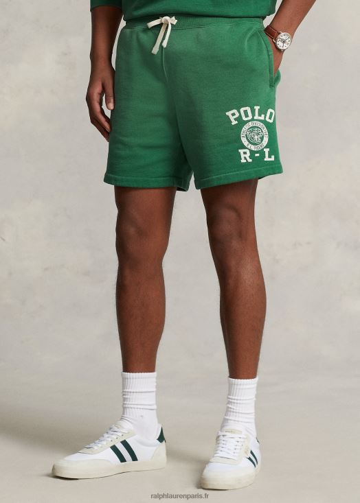 Short en molleton à logo de 6,5 pouces 46T60T1115 Hommes Ralph Lauren vert verano