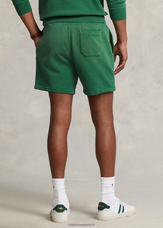 Short en molleton à logo de 6,5 pouces 46T60T1115 Hommes Ralph Lauren vert verano