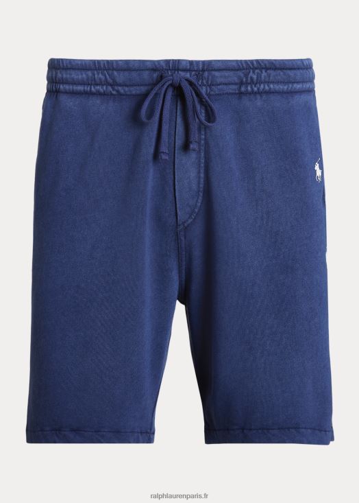 Short en éponge de spa de 8 pouces 46T60T756 Hommes Ralph Lauren marine de newport