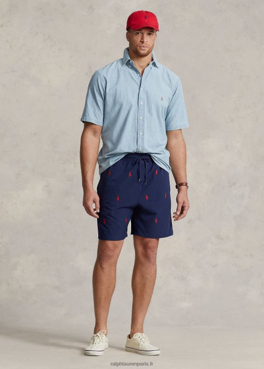 maillot de bain voyageur 46T60T1324 Hommes Ralph Lauren marine de newport