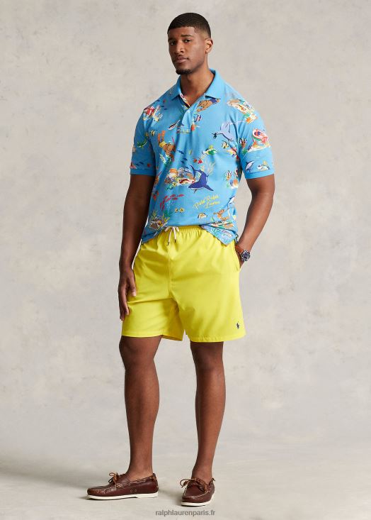 maillot de bain voyageur 46T60T1485 Hommes Ralph Lauren écrasement de citron