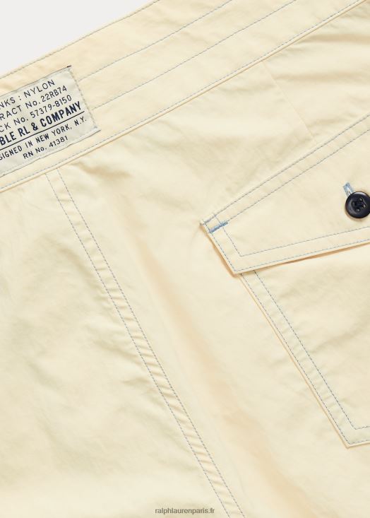 sergé court 46T60T1720 Hommes Ralph Lauren crème de parchemin