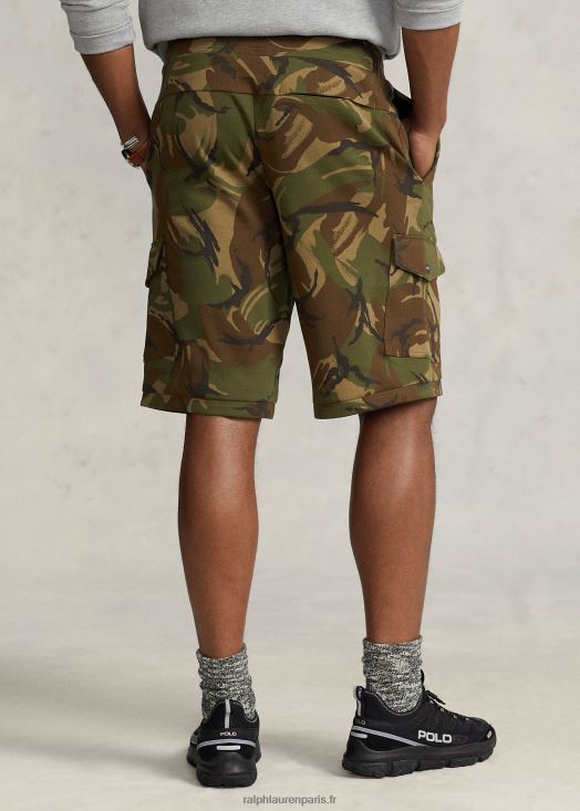 short cargo à double maille 46T60T1896 Hommes Ralph Lauren camouflage orme britannique