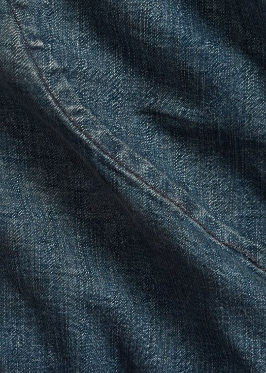 short cargo en denim du régiment de sedgwick 46T60T8697 Hommes Ralph Lauren lavage de sedgwick
