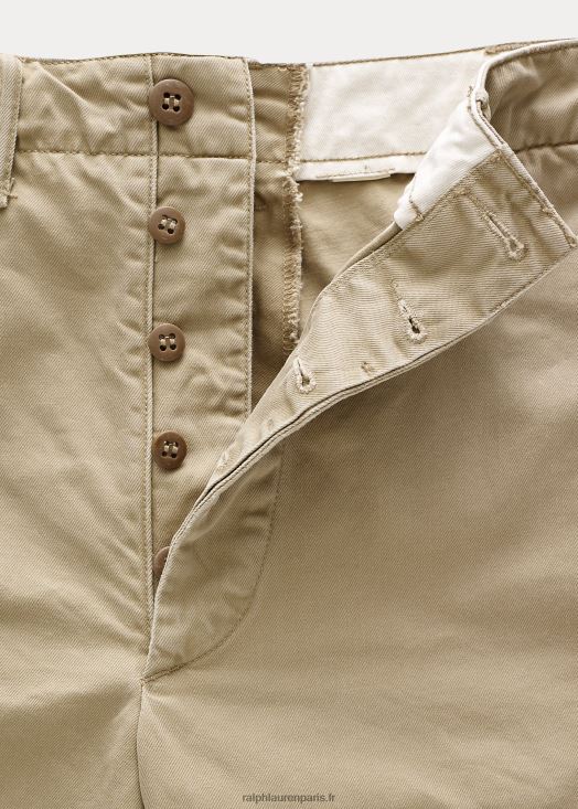short chino 46T60T8685 Hommes Ralph Lauren nouveau kaki militaire