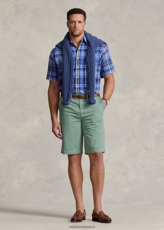 short chino coupe classique 46T60T1563 Hommes Ralph Lauren menthe fanée