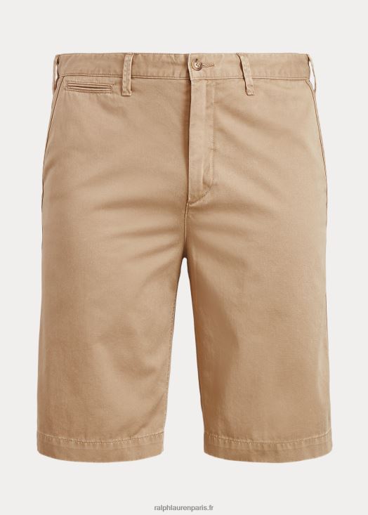 short chino coupe classique 46T60T1626 Hommes Ralph Lauren café bronzé
