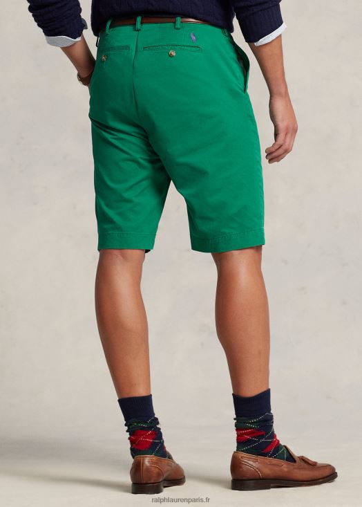 short chino stretch coupe classique 46T60T1357 Hommes Ralph Lauren vert primaire
