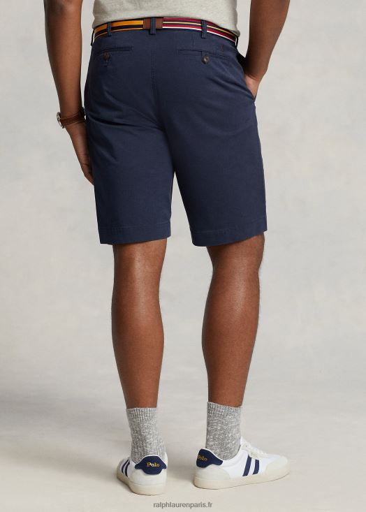short chino stretch coupe classique 46T60T1865 Hommes Ralph Lauren encre nautique