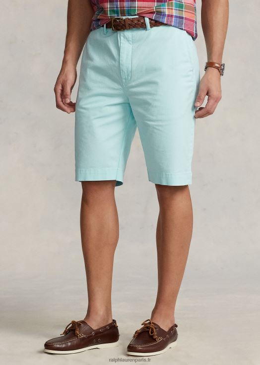 short chino stretch coupe classique 46T60T1868 Hommes Ralph Lauren île aquatique
