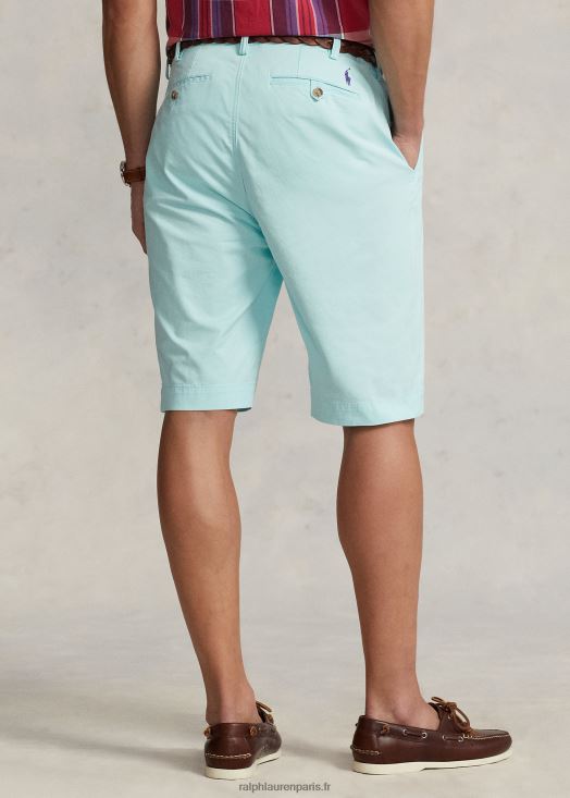 short chino stretch coupe classique 46T60T1868 Hommes Ralph Lauren île aquatique