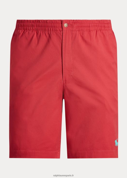 short chino stretch polo prepster 46T60T1456 Hommes Ralph Lauren tribord rouge