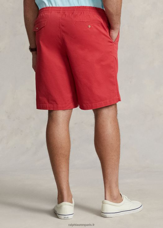 short chino stretch polo prepster 46T60T1456 Hommes Ralph Lauren tribord rouge
