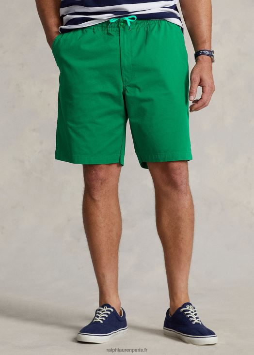 short chino stretch polo prepster 46T60T1457 Hommes Ralph Lauren vert primaire