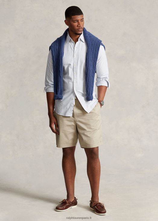 short chino stretch polo prepster 46T60T1460 Hommes Ralph Lauren bronzage kaki