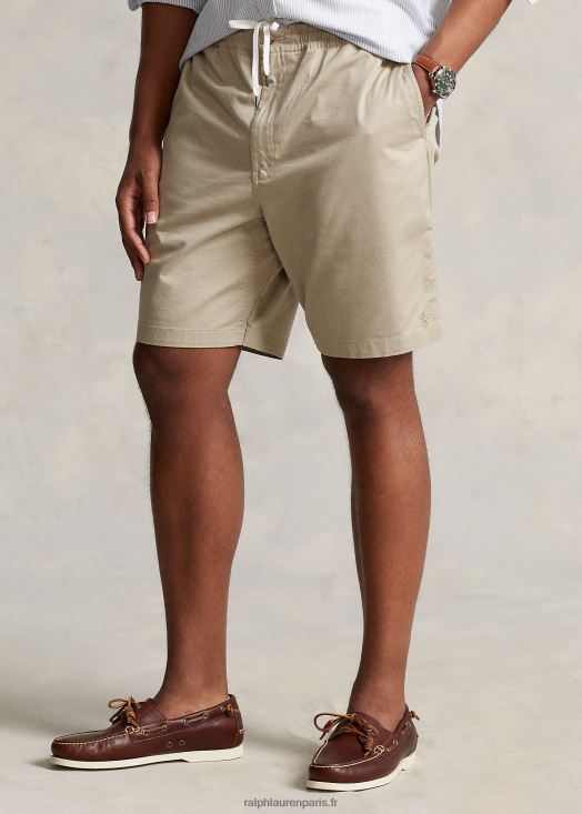 short chino stretch polo prepster 46T60T1460 Hommes Ralph Lauren bronzage kaki