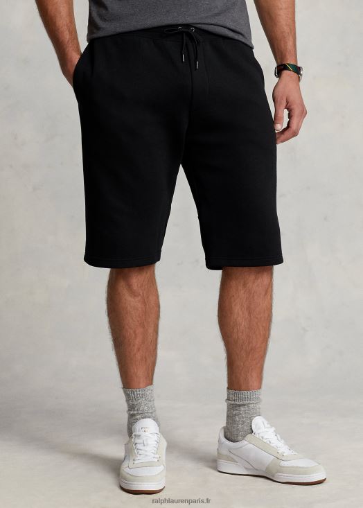 short à double maille 46T60T1542 Hommes Ralph Lauren noir