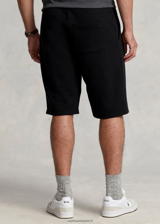short à double maille 46T60T1542 Hommes Ralph Lauren noir