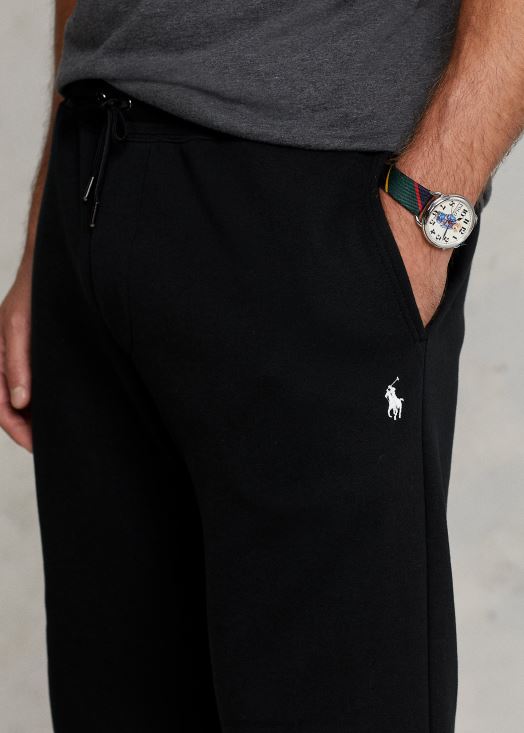 short à double maille 46T60T1542 Hommes Ralph Lauren noir