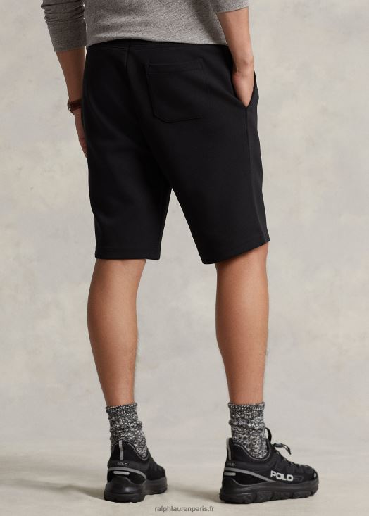 short à double maille 46T60T8406 Hommes Ralph Lauren noir