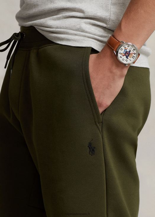 short à double maille 46T60T8407 Hommes Ralph Lauren société d'olive