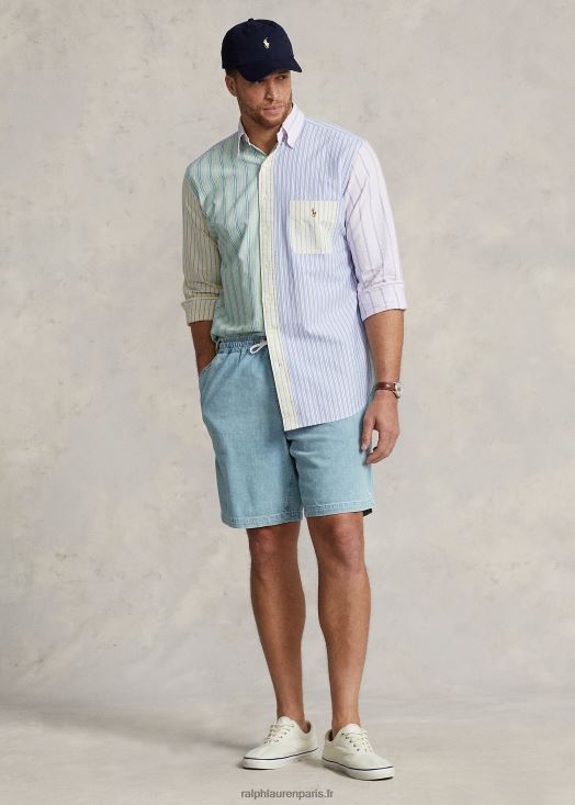short en jean polo prepster 46T60T1616 Hommes Ralph Lauren lathan