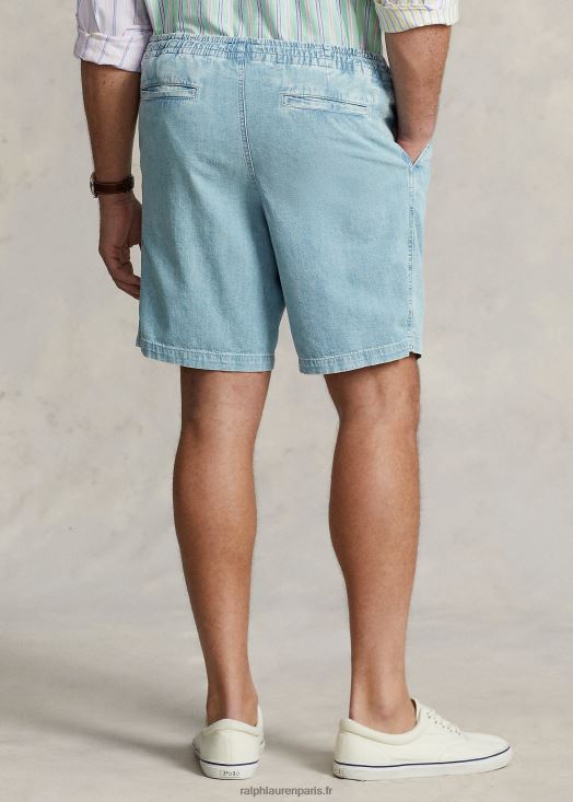 short en jean polo prepster 46T60T1616 Hommes Ralph Lauren lathan