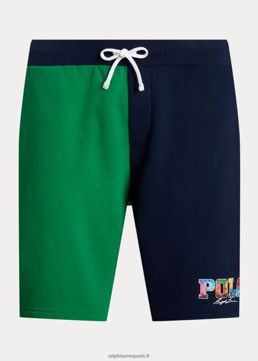 short en molleton à logo 46T60T1660 Hommes Ralph Lauren croisière marine multi