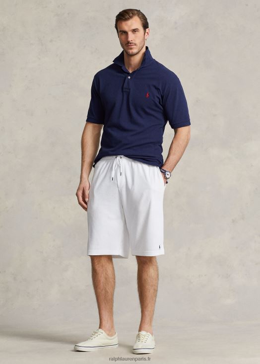 short en éponge avec cordon de serrage 46T60T1661 Hommes Ralph Lauren blanc