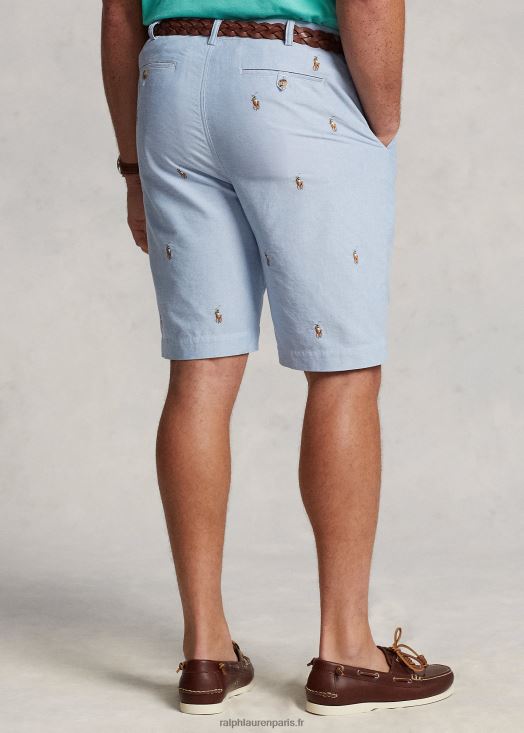 short oxford stretch coupe classique 46T60T1329 Hommes Ralph Lauren bsr bleu