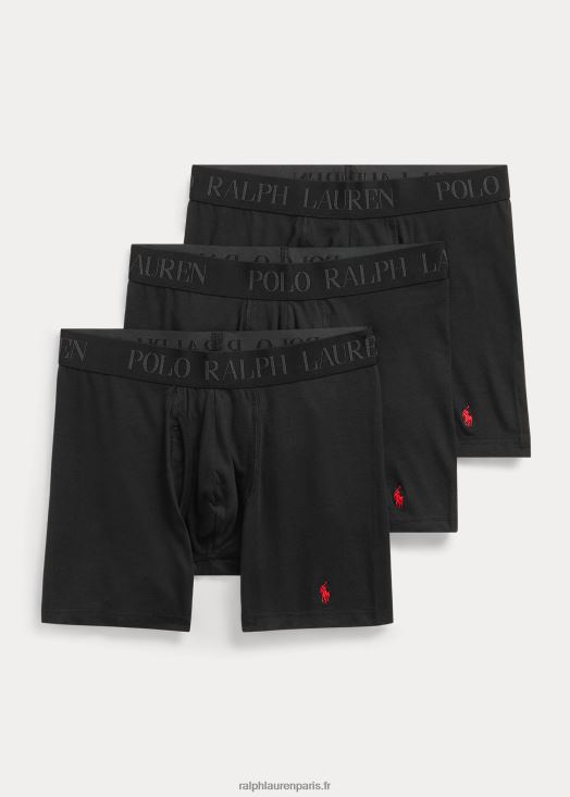 Lot de 3 boxers 4d-flex 46T60T271 Hommes Ralph Lauren noir
