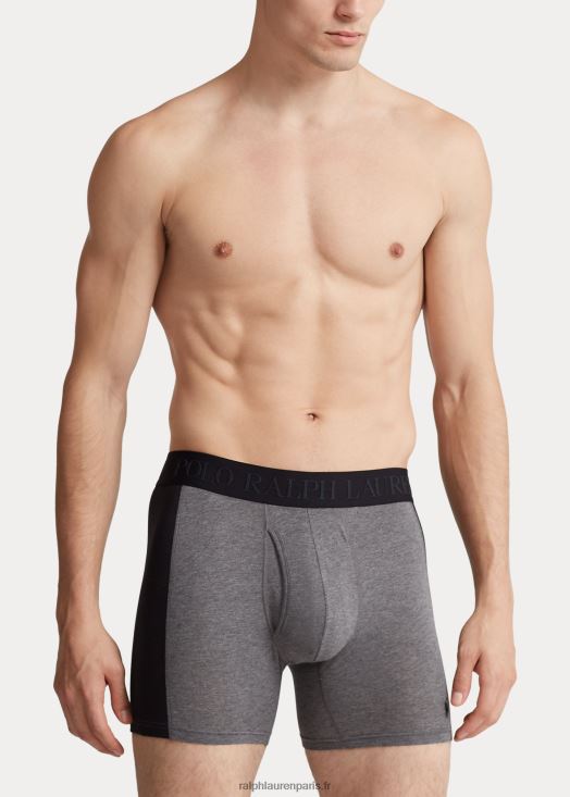 Lot de 3 boxers 4d-flex max flex 46T60T608 Hommes Ralph Lauren anthracite/gris/noir