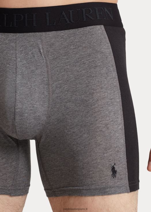 Lot de 3 boxers 4d-flex max flex 46T60T608 Hommes Ralph Lauren anthracite/gris/noir